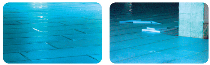 XPS擠塑聚苯板冷庫施工現(xiàn)場圖